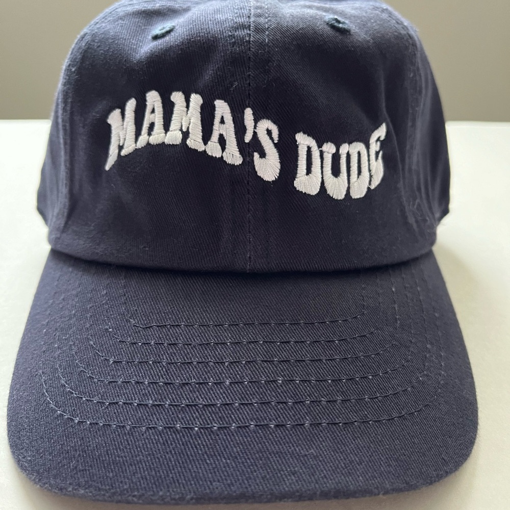 KBETHOS Navy 'Mama's Dude' Kids Hat